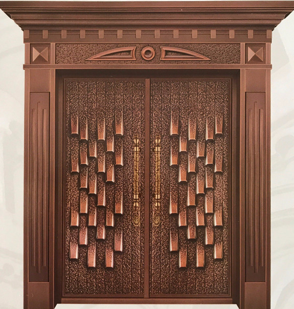 新款銅門